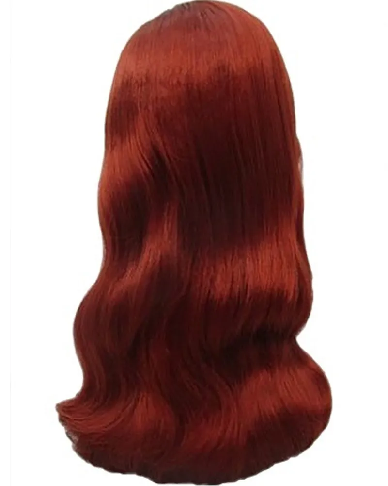 40s Rita Glamour Long Auburn Wig