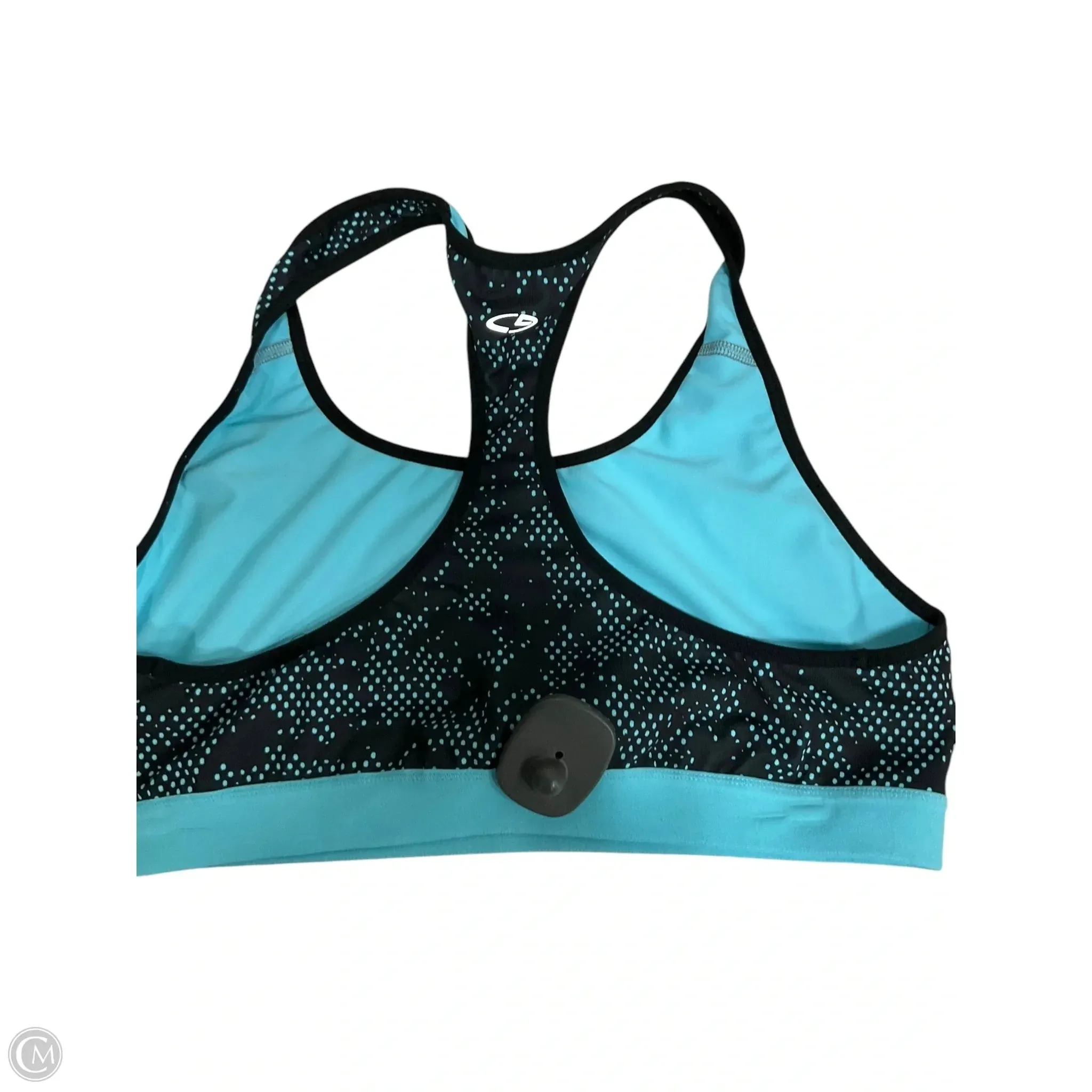 Athletic Bra By Champion In Aqua, Size: Xxl