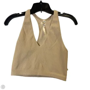 Athletic Bra By Free People In Cream, Size: L