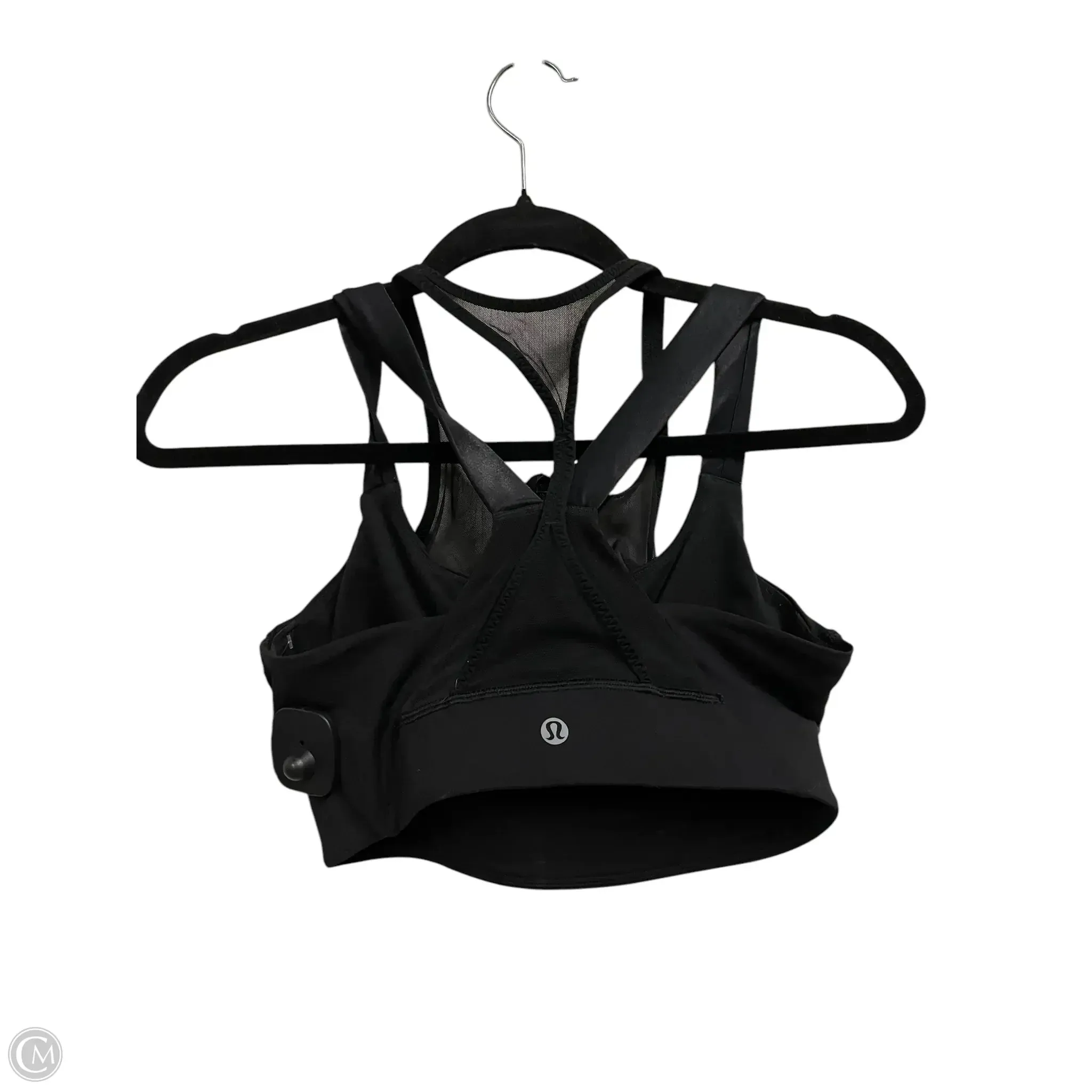 Athletic Bra By Lululemon In Black, Size: 6