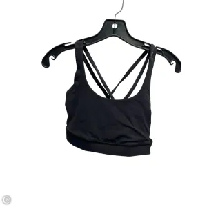 Athletic Bra By Lululemon In Black, Size: 6