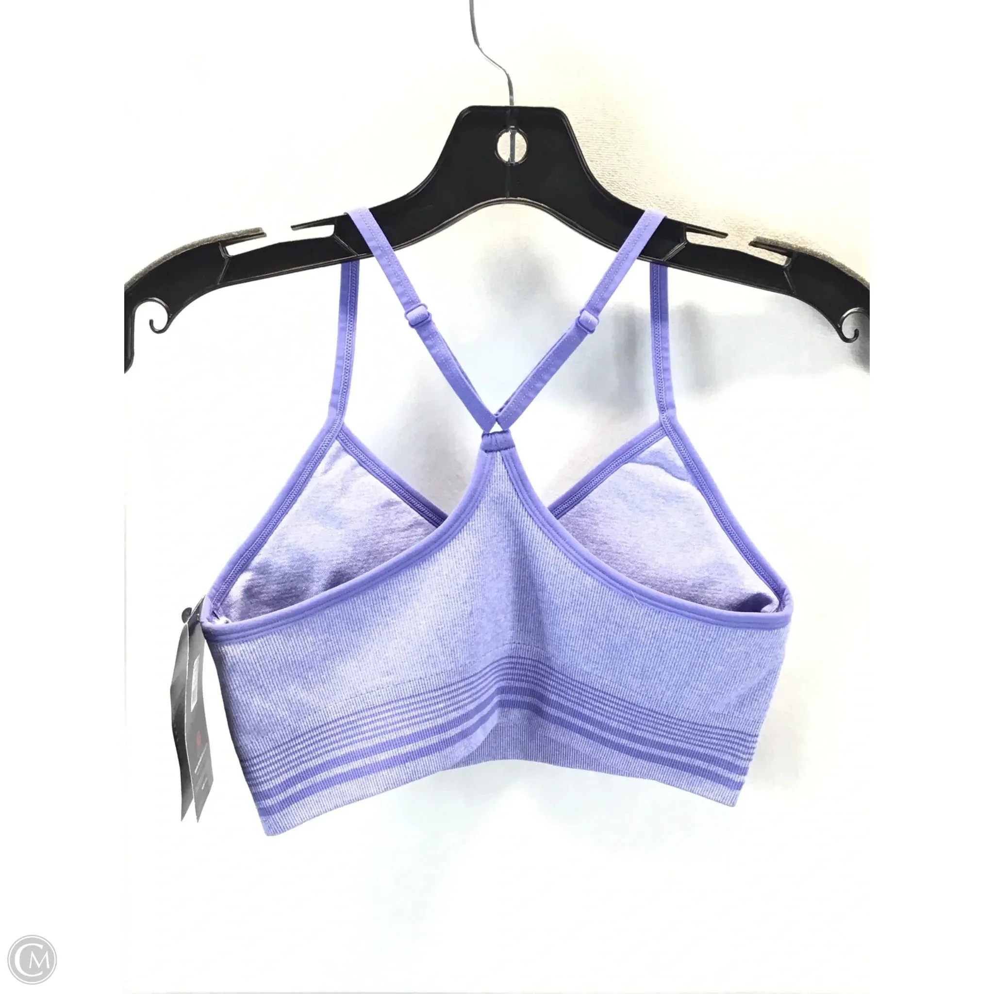 Athletic Bra By New Balance In Purple, Size: M