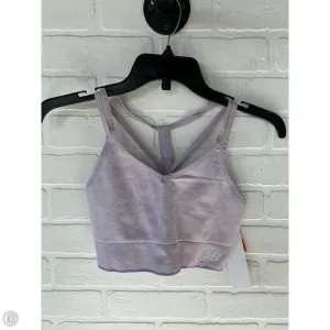 Athletic Bra By New Balance In Purple, Size: M