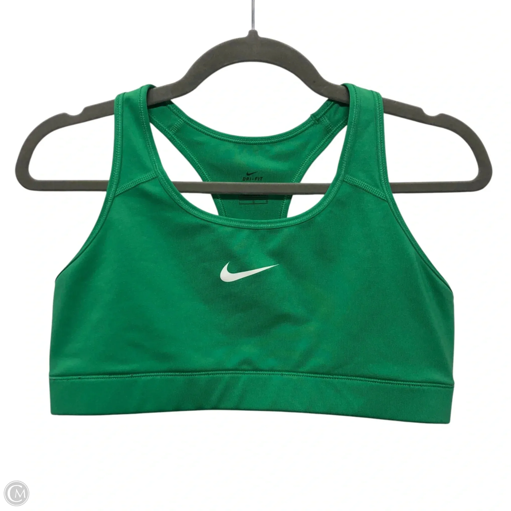 Athletic Bra By Nike In Green, Size: L