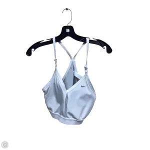 Athletic Bra By Nike In White, Size: Xl
