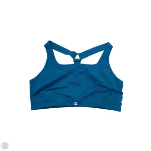 Athletic Bra By Sweaty Betty In Blue, Size: Xl