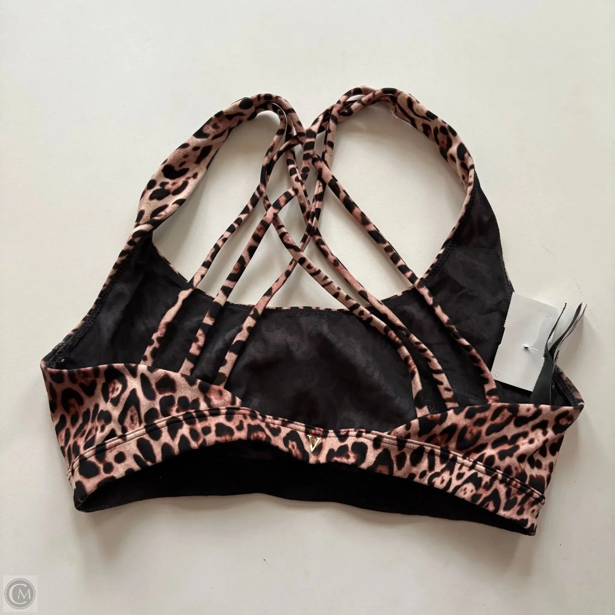 Athletic Bra By Victorias Secret In Animal Print, Size: S