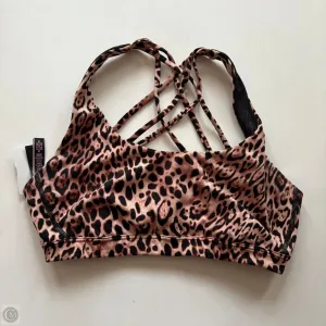 Athletic Bra By Victorias Secret In Animal Print, Size: S