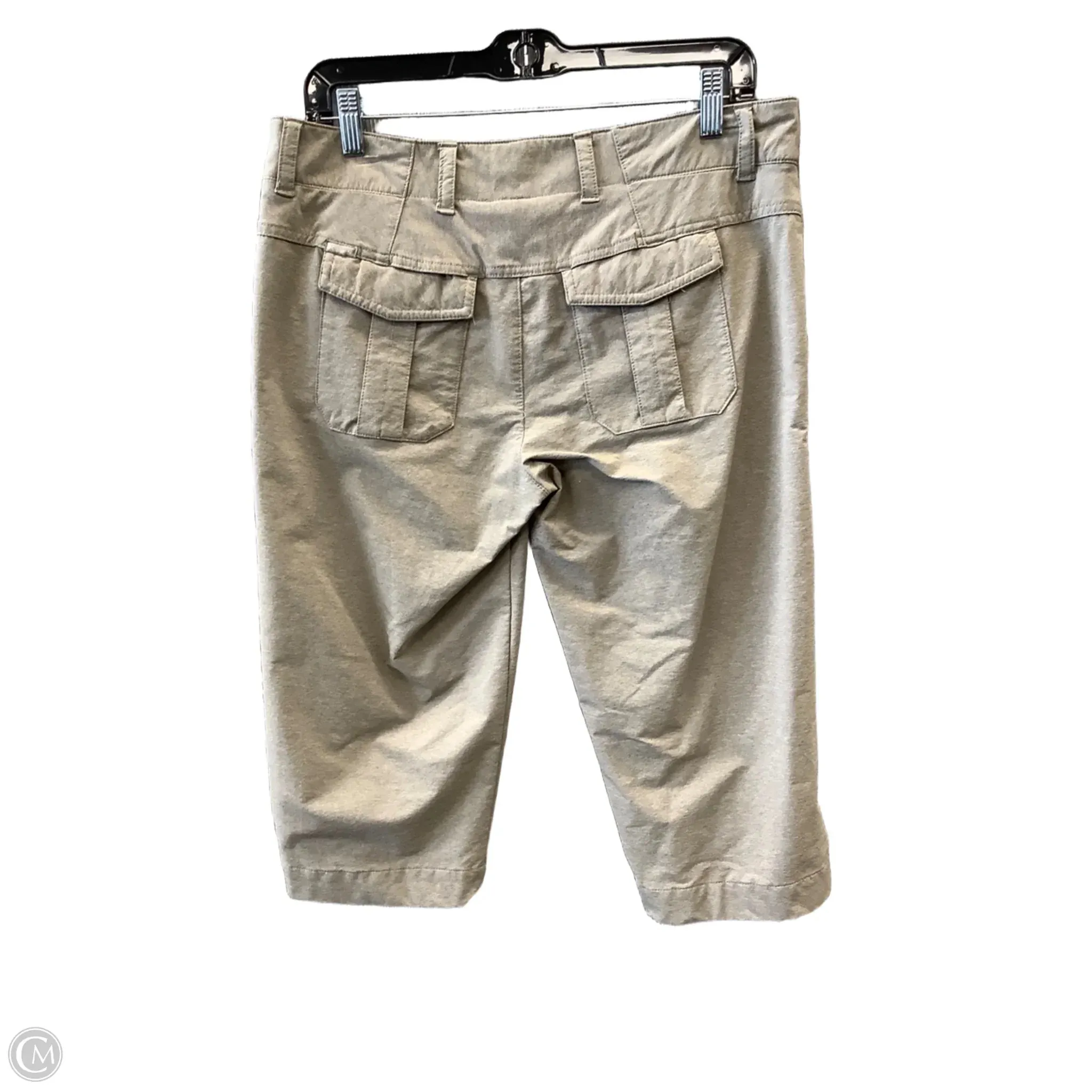 Athletic Capris By Clothes Mentor In Tan, Size: 10