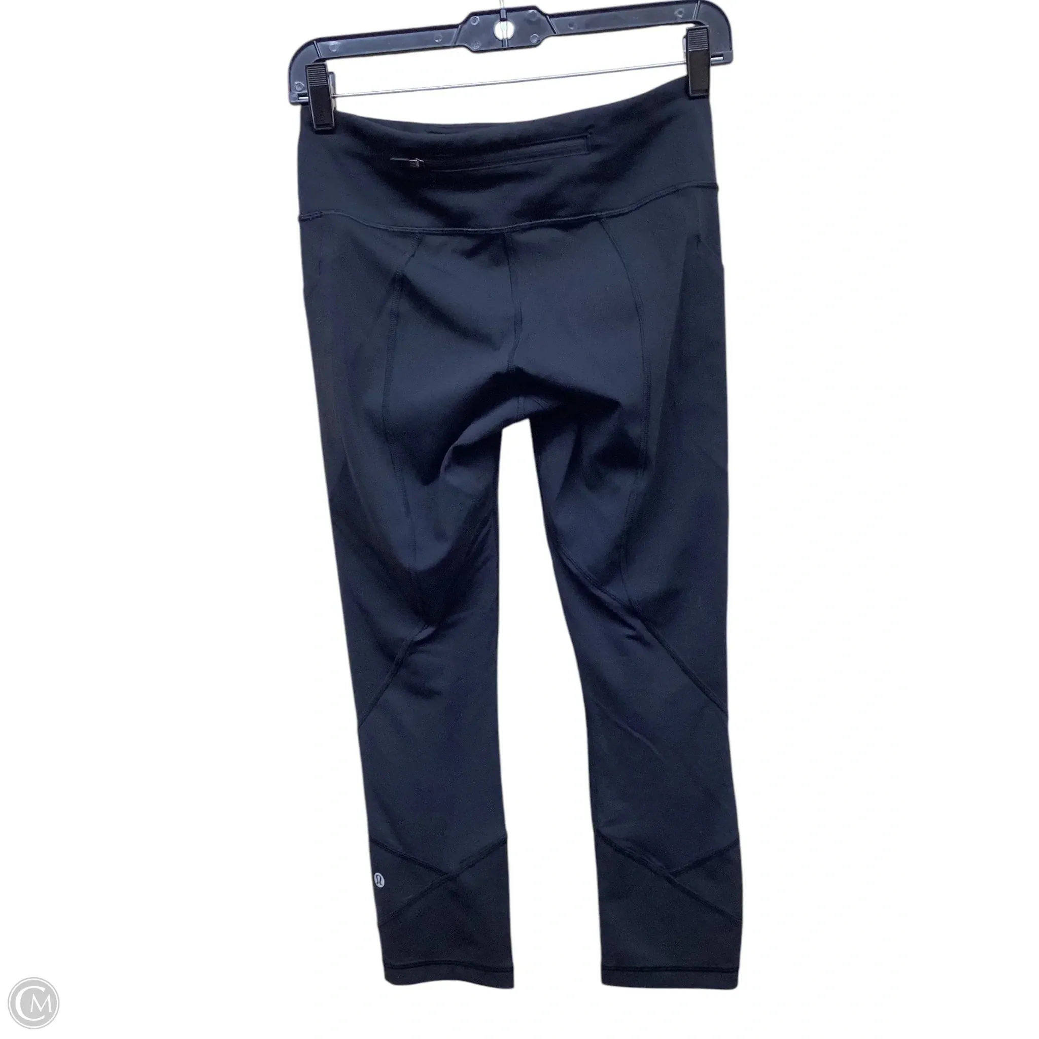 Athletic Capris By Lululemon In Black, Size: 4