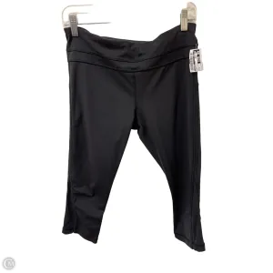 Athletic Capris By Lululemon In Black, Size: 8