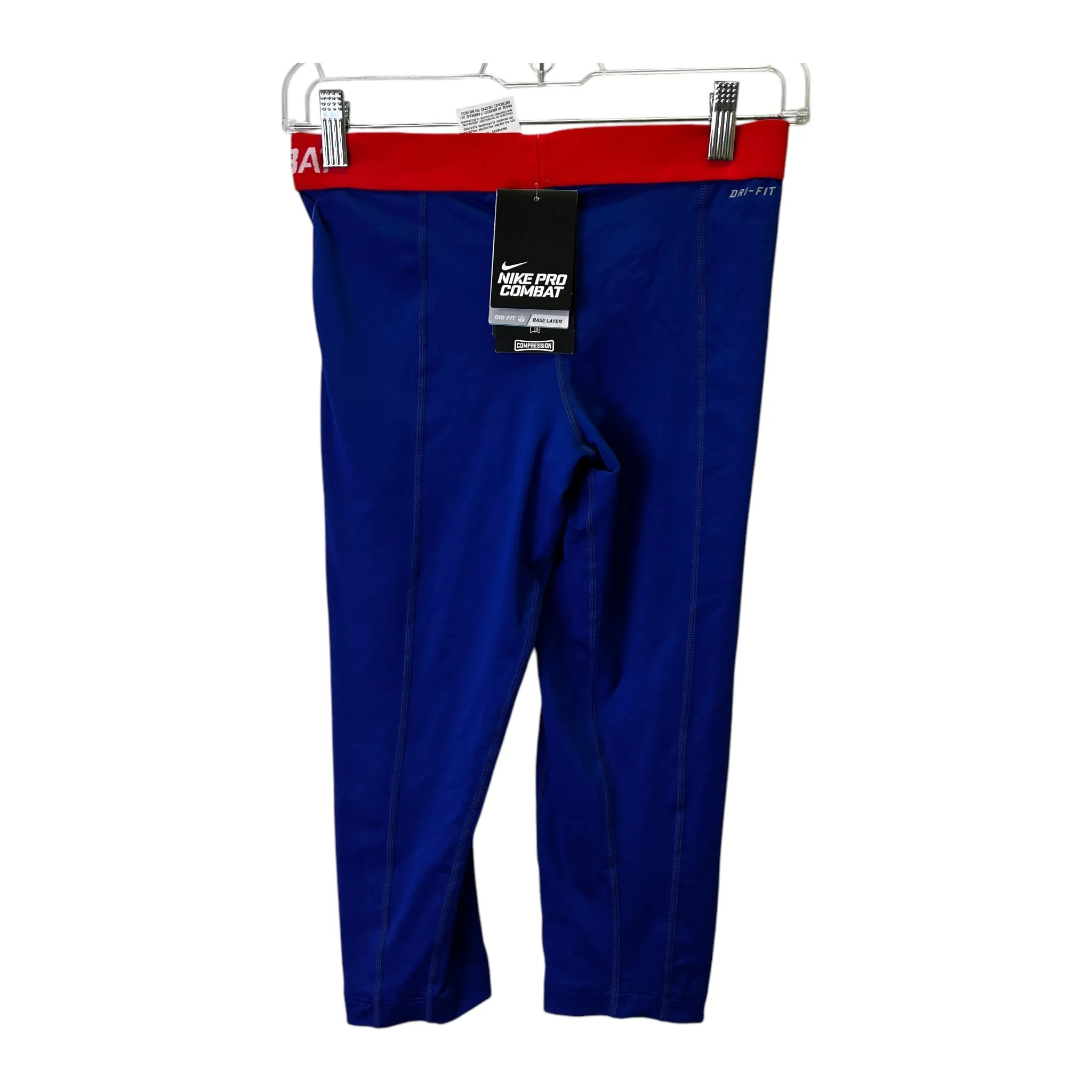 Athletic Capris By Nike Apparel In Blue, Size:S