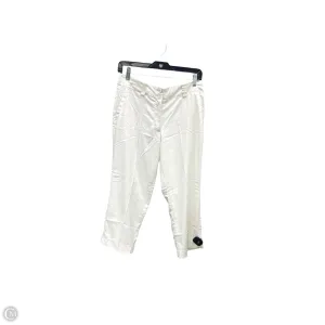 Athletic Capris By Nike Apparel In White, Size: 4