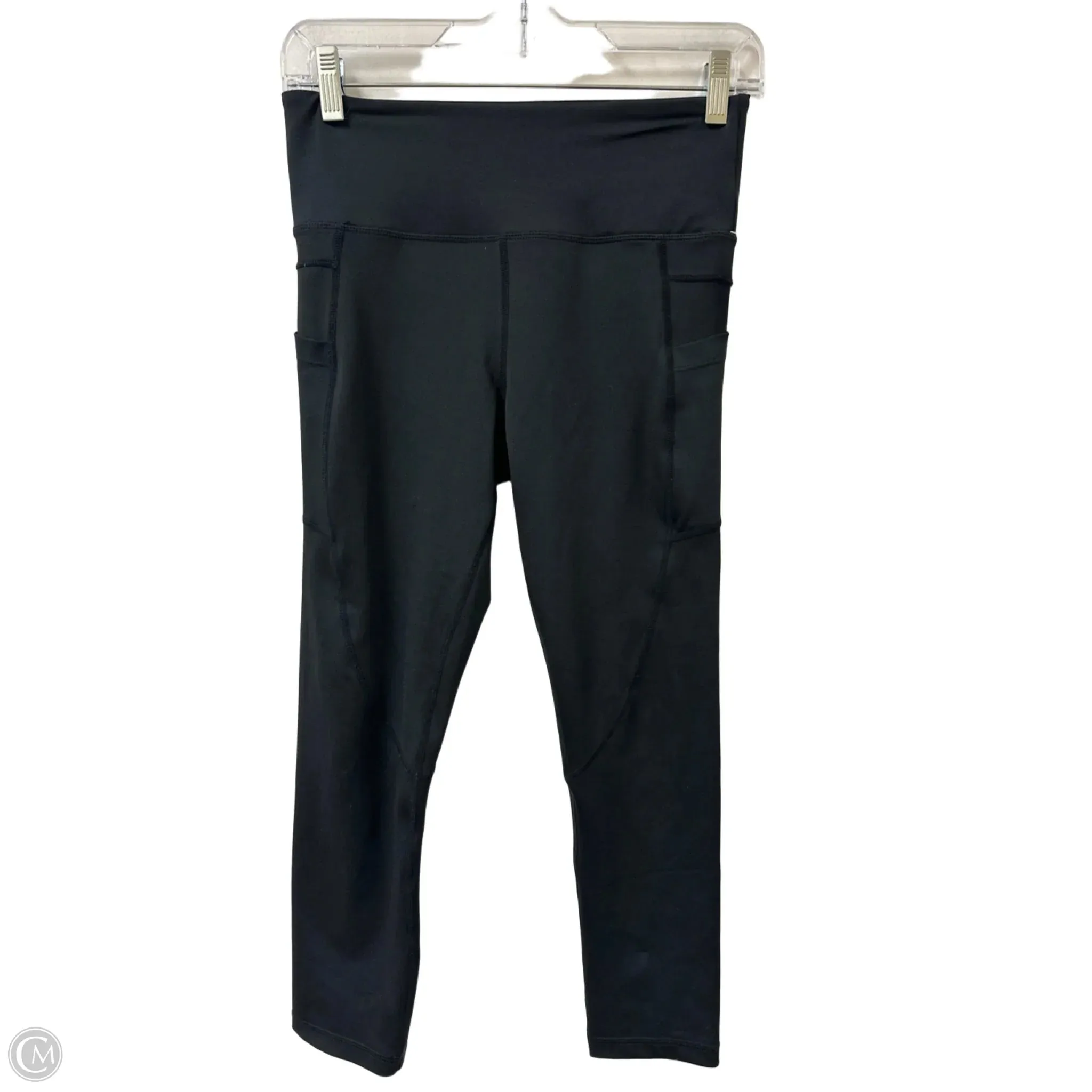 Athletic Capris By Zyia In Black, Size: M