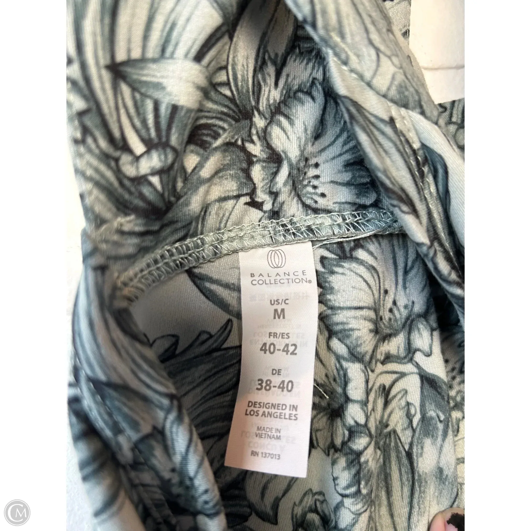 Athletic Dress By Balance Collection In Green, Size: M