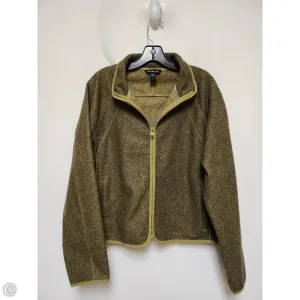 Athletic Jacket By Athleta In Green, Size: L