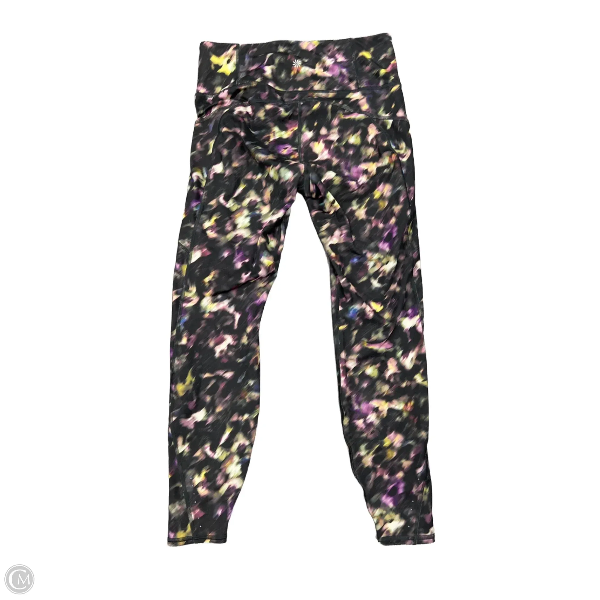 Athletic Leggings By Athleta In Black, Size: M