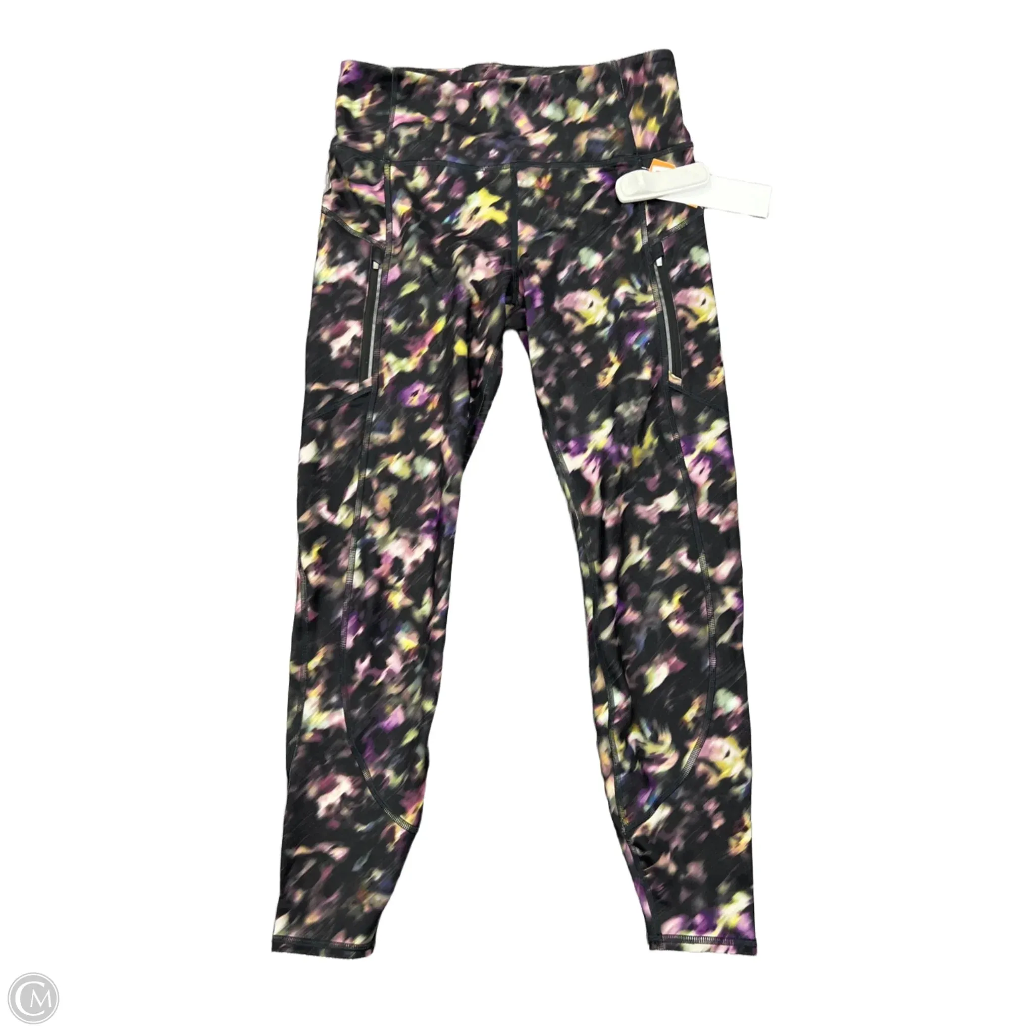 Athletic Leggings By Athleta In Black, Size: M