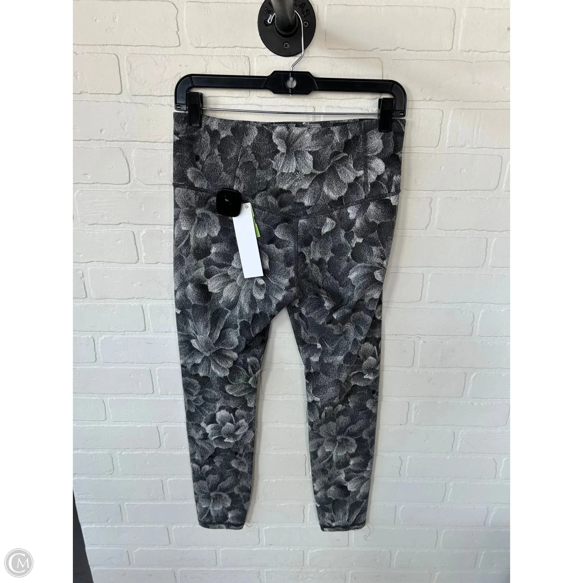 Athletic Leggings By Athleta In Grey, Size: 8