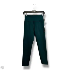 Athletic Leggings By Balance Collection In Green, Size: M