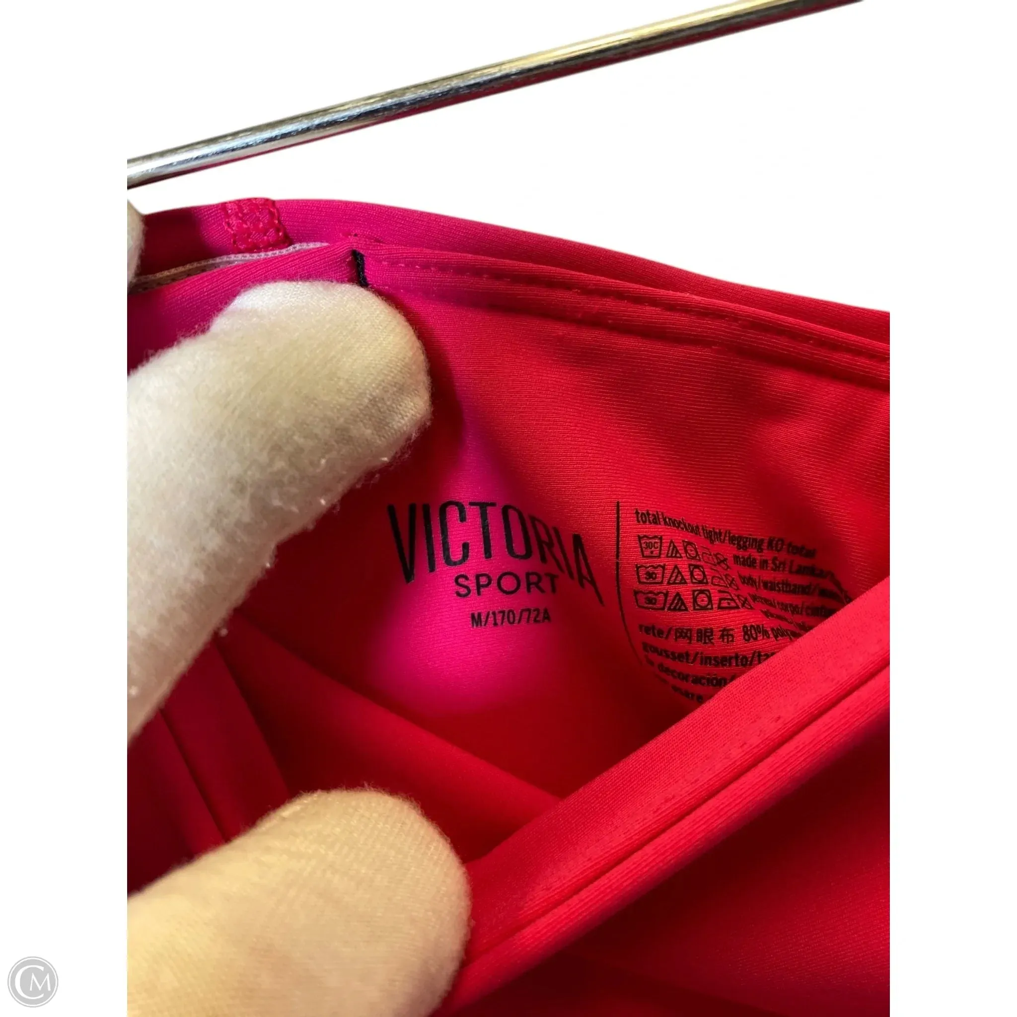 Athletic Leggings By Cmc In Pink, Size: M