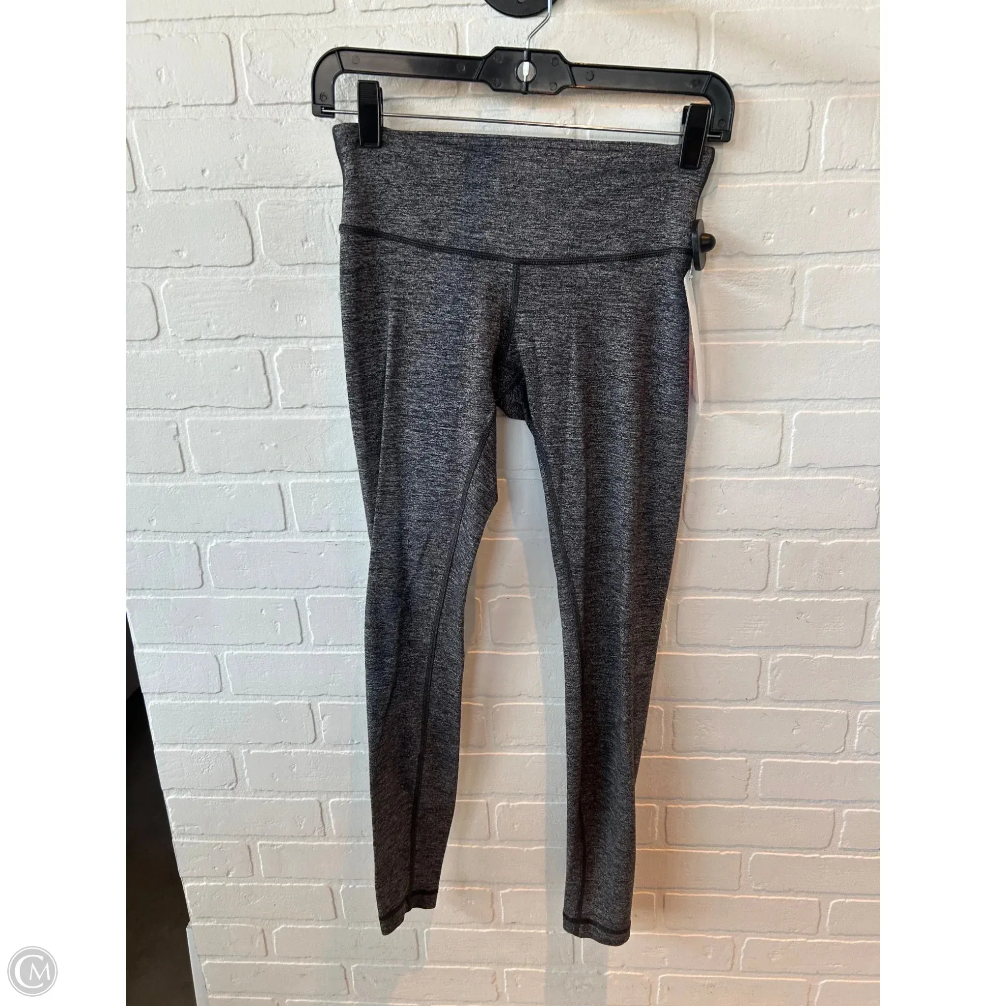 Athletic Leggings By Lululemon In Grey, Size: 4