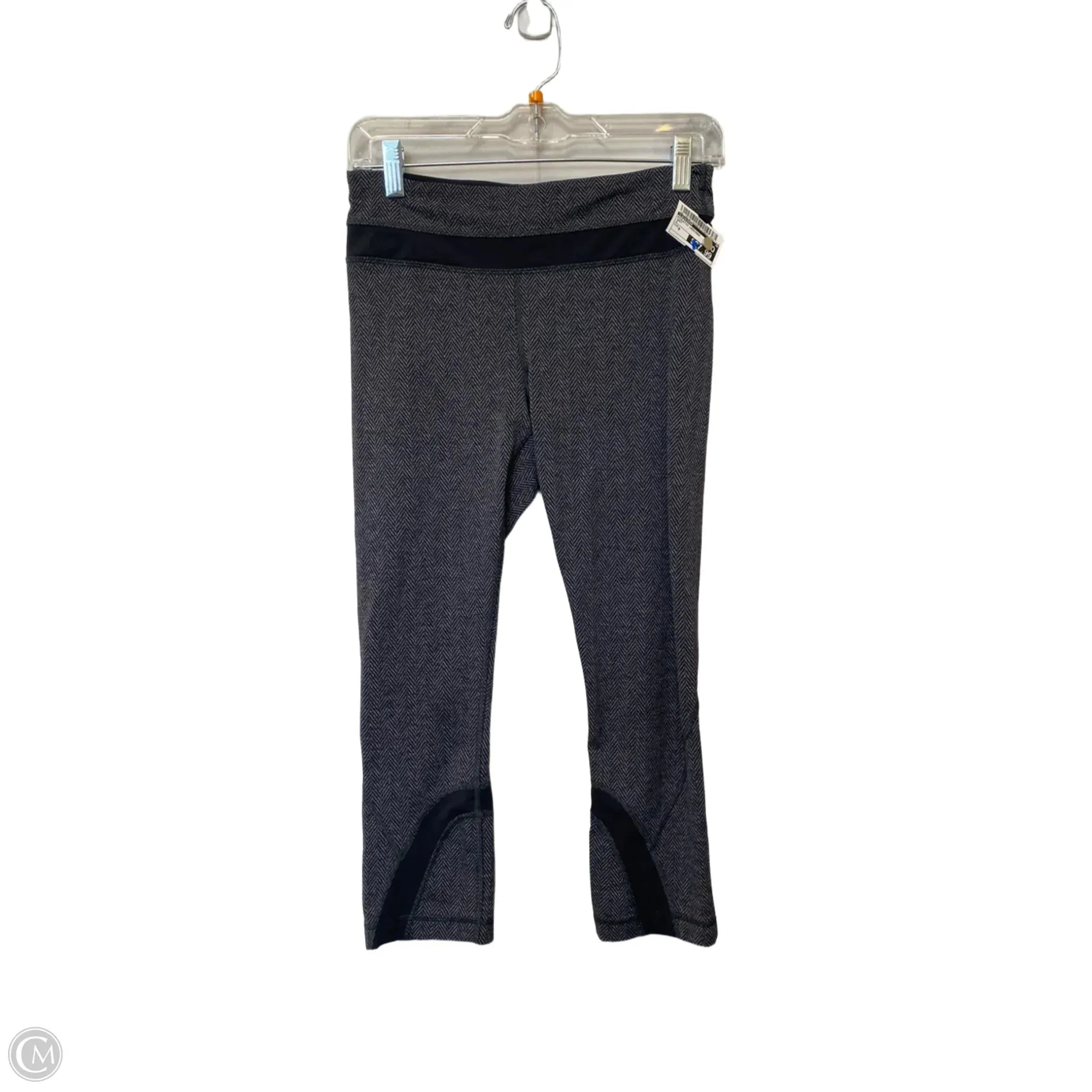 Athletic Leggings By Lululemon In Grey, Size: 6