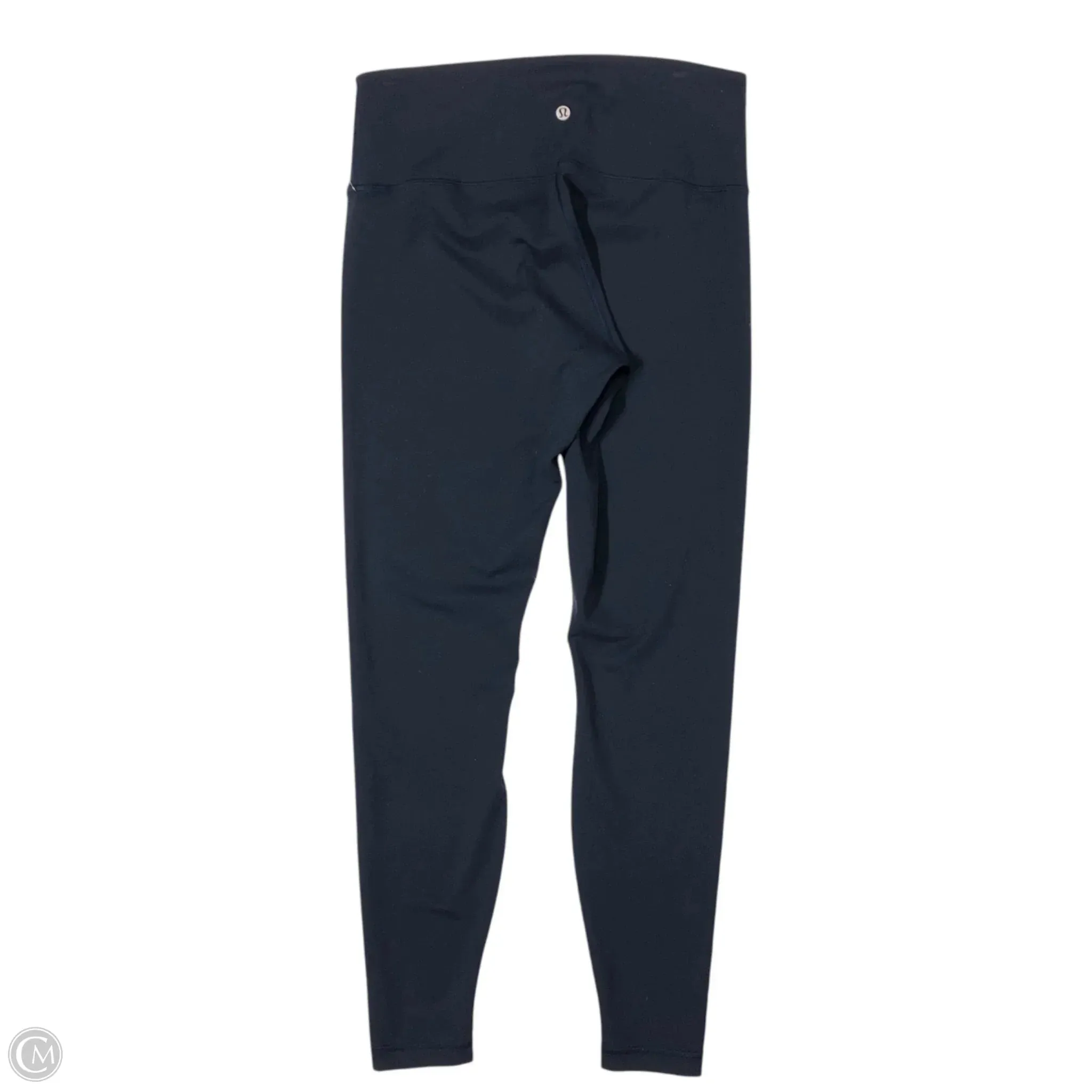 Athletic Leggings By Lululemon In Navy, Size: 12