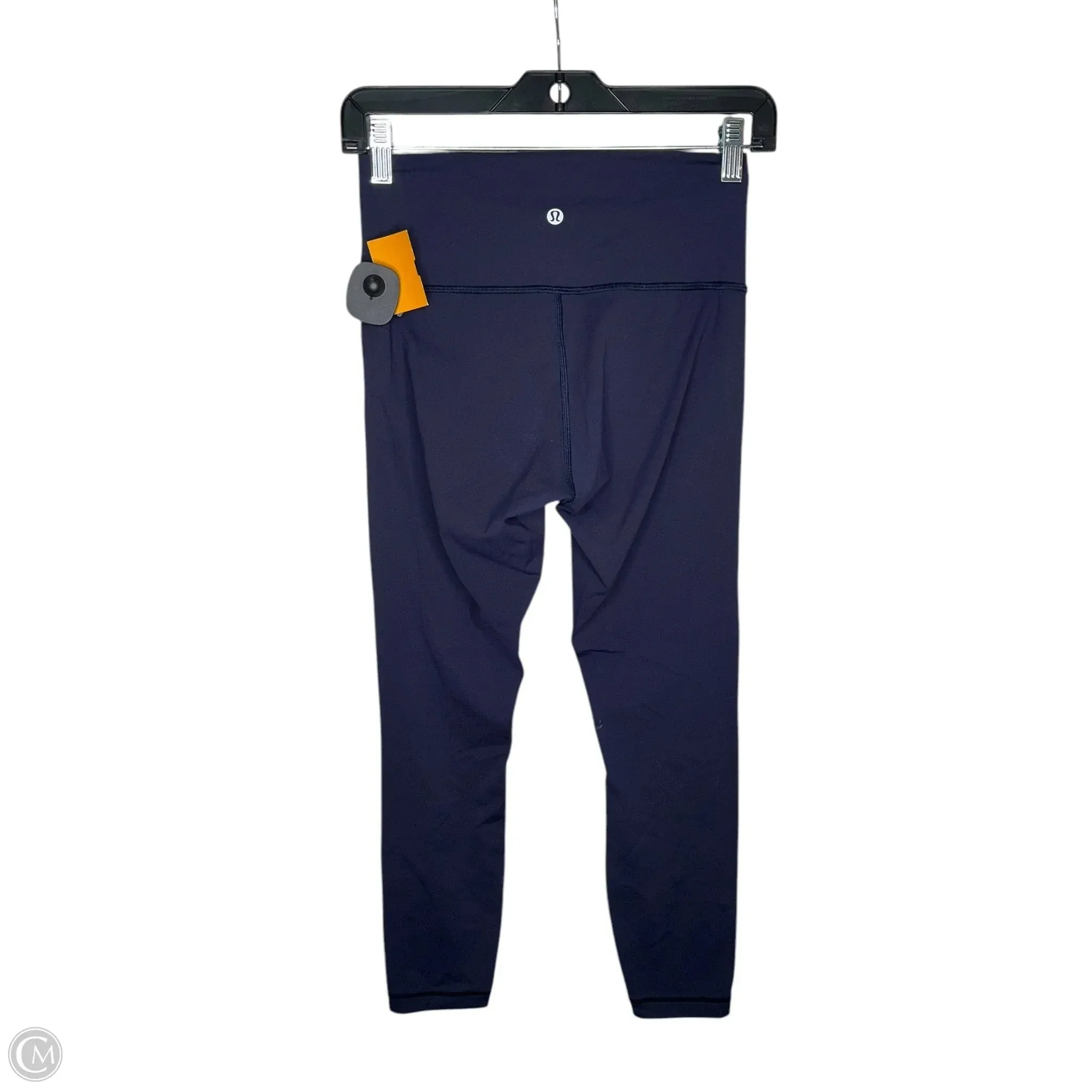 Athletic Leggings By Lululemon In Navy, Size: 6