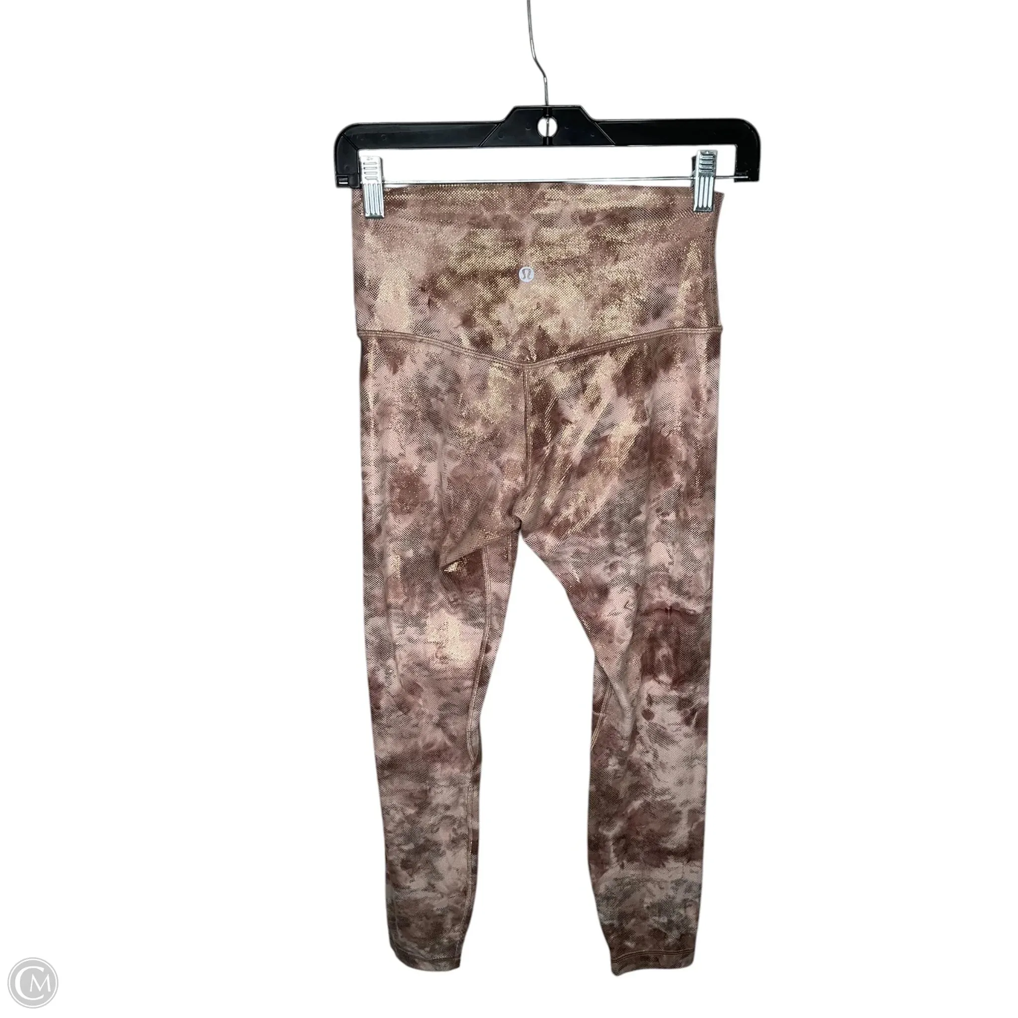 Athletic Leggings By Lululemon In Pink, Size: 6