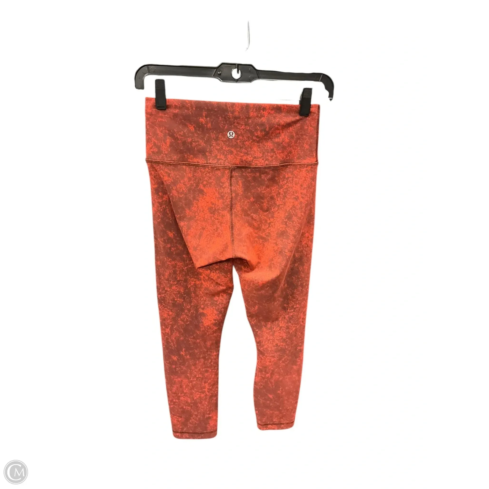 Athletic Leggings By Lululemon In Red, Size: S