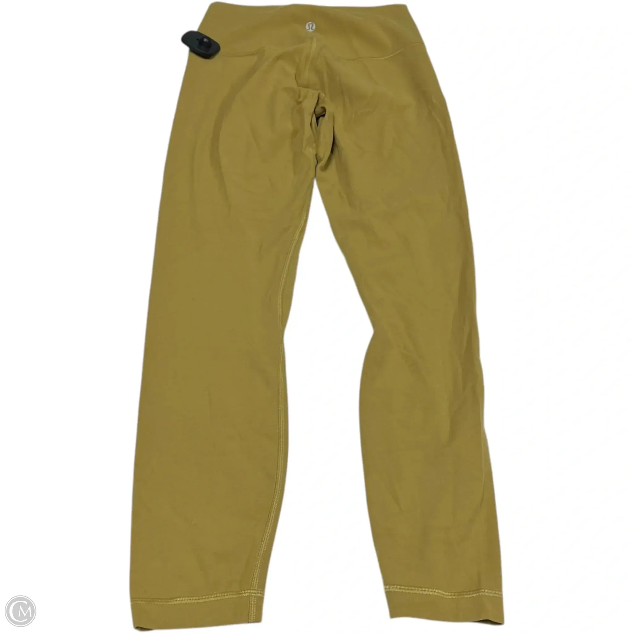 Athletic Leggings By Lululemon In Yellow, Size: S