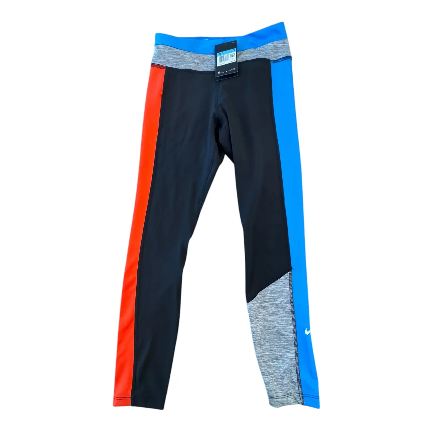 Athletic Leggings By Nike In Multi, Size:M