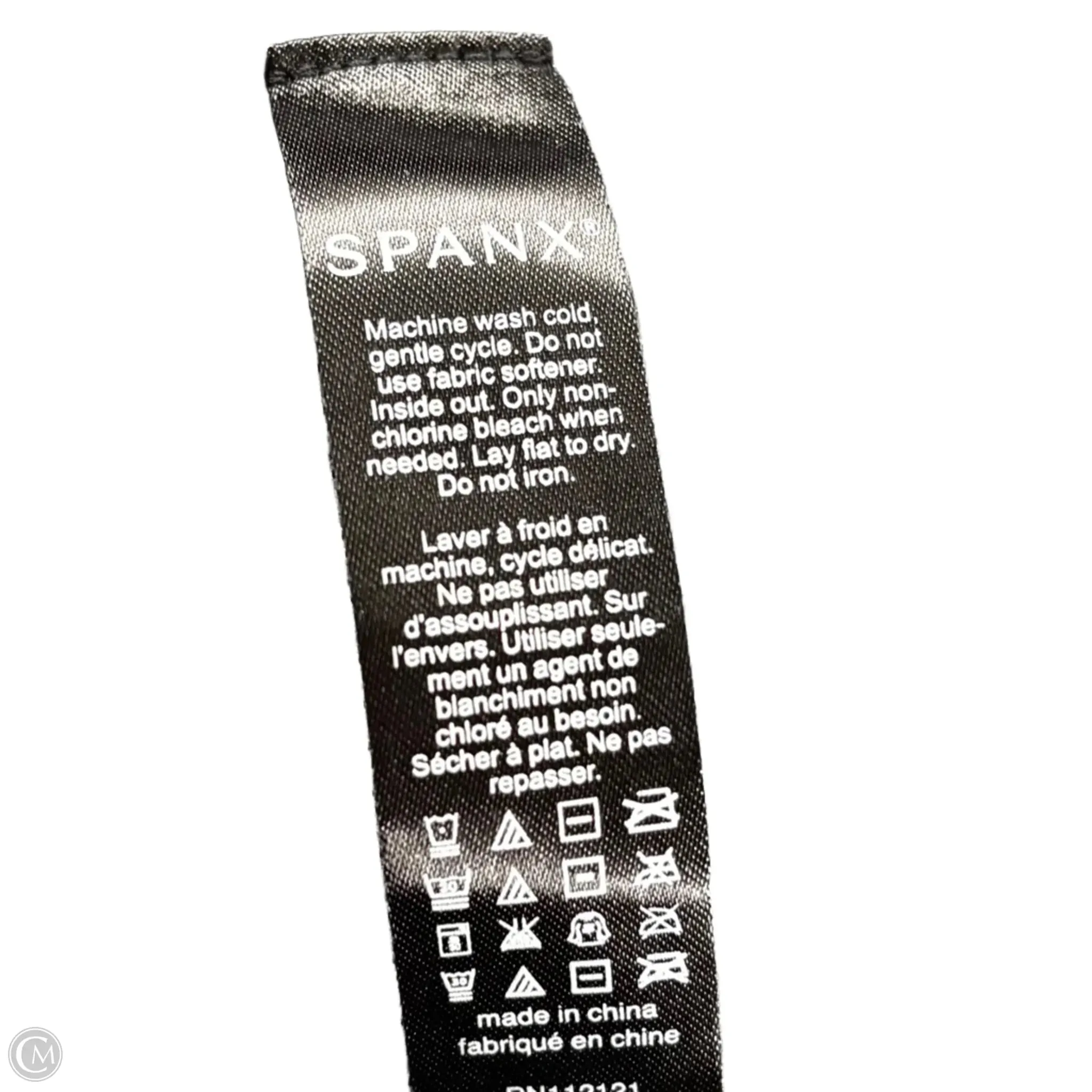 Athletic Leggings By Spanx In Black, Size: L