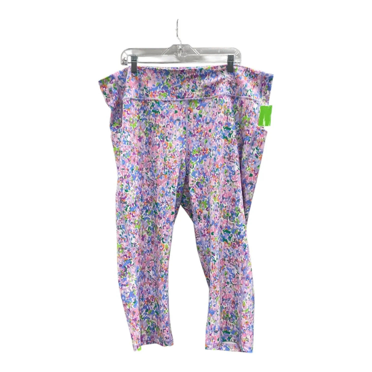 Athletic Leggings By Tek Gear In Multi, Size:3X