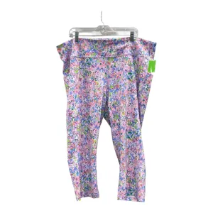 Athletic Leggings By Tek Gear In Multi, Size:3X