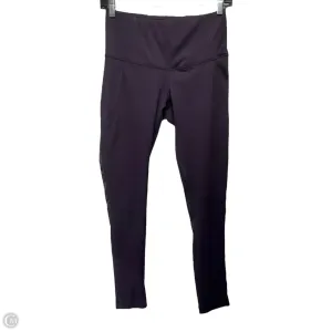 Athletic Leggings By Yogalicious In Purple, Size: S