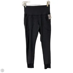Athletic Leggings By Zella In Grey, Size: S
