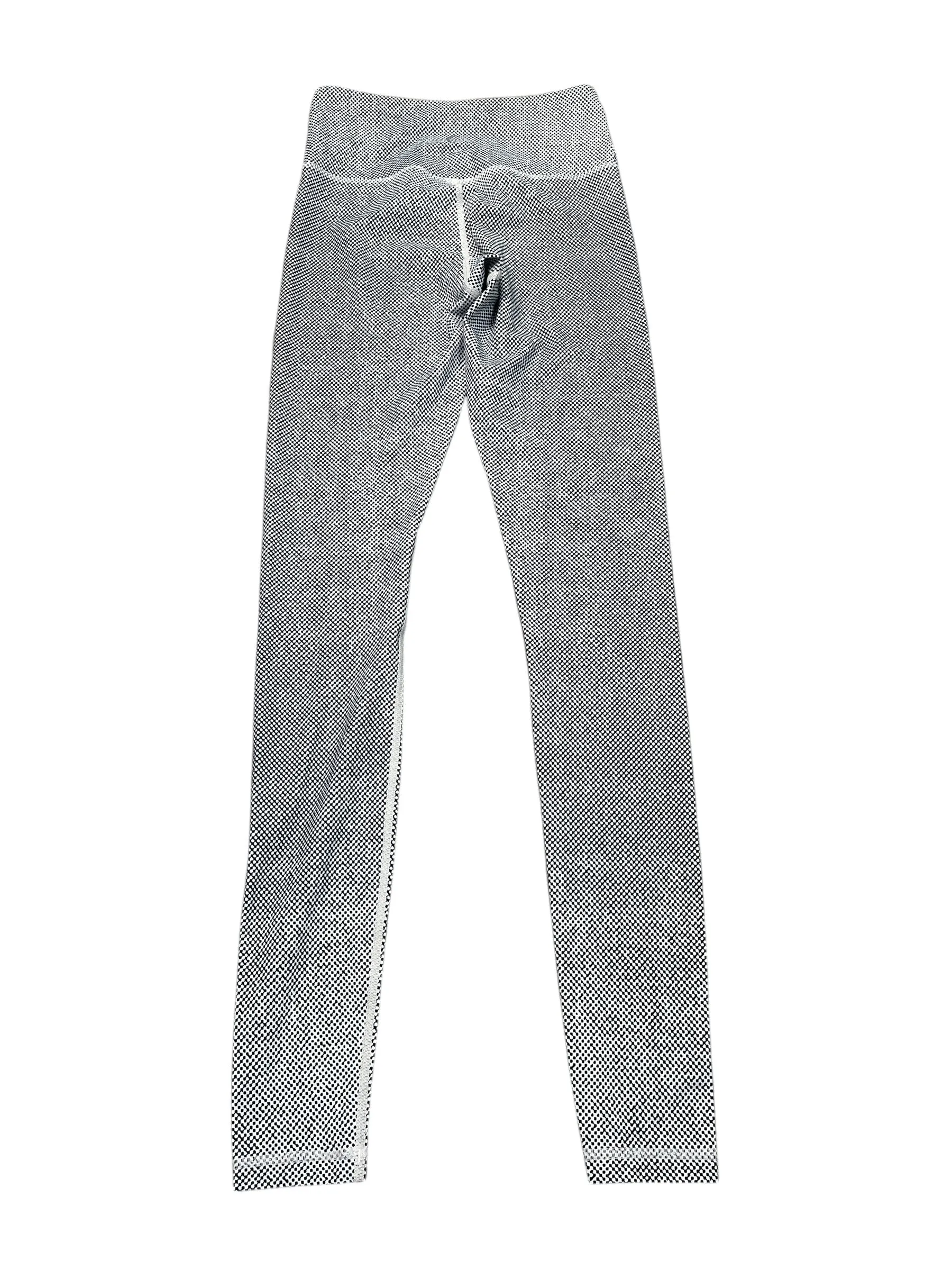 Athletic Leggings By Zyia In Black & White, Size:Xs