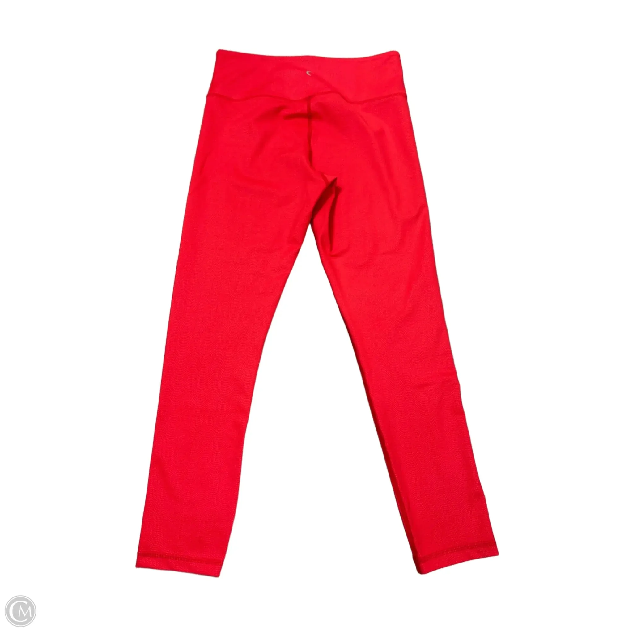 Athletic Leggings By Zyia In Orange, Size: M