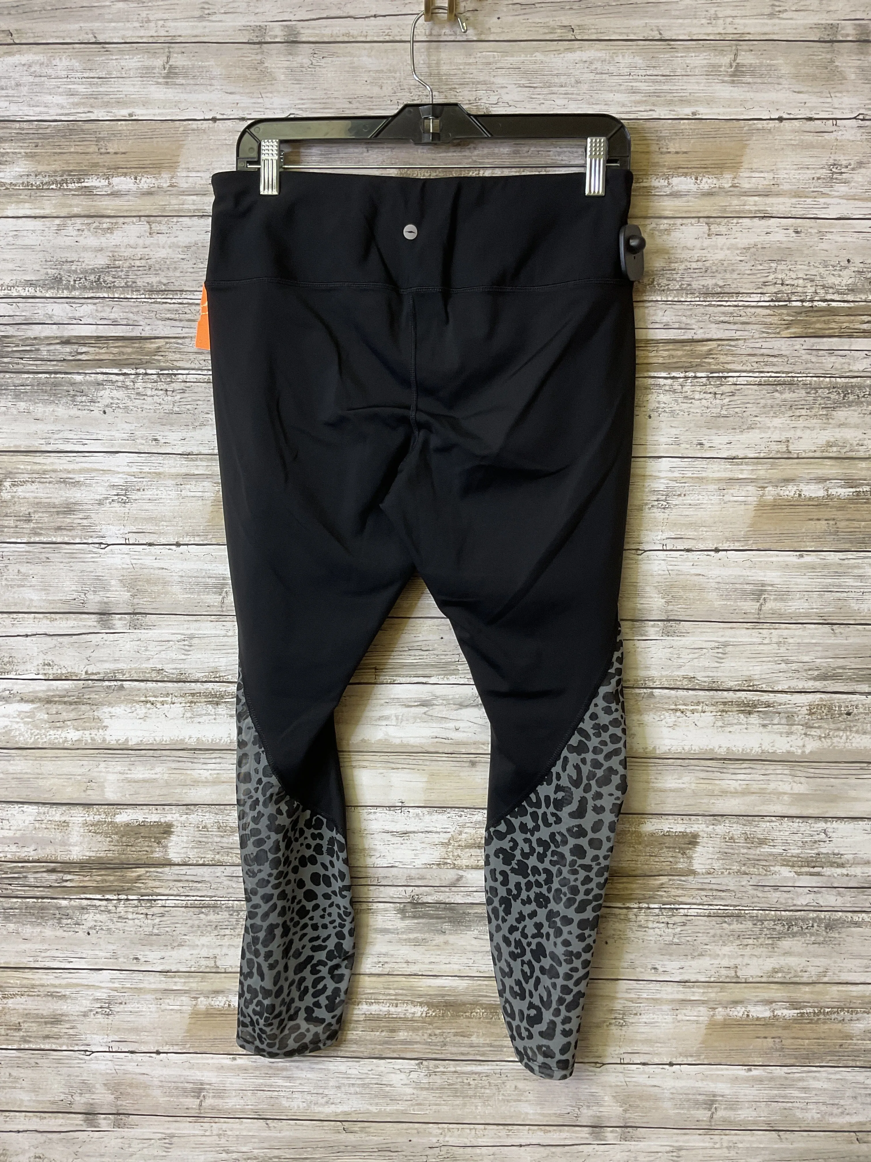 Athletic Leggings Capris By Avia In Black, Size:L