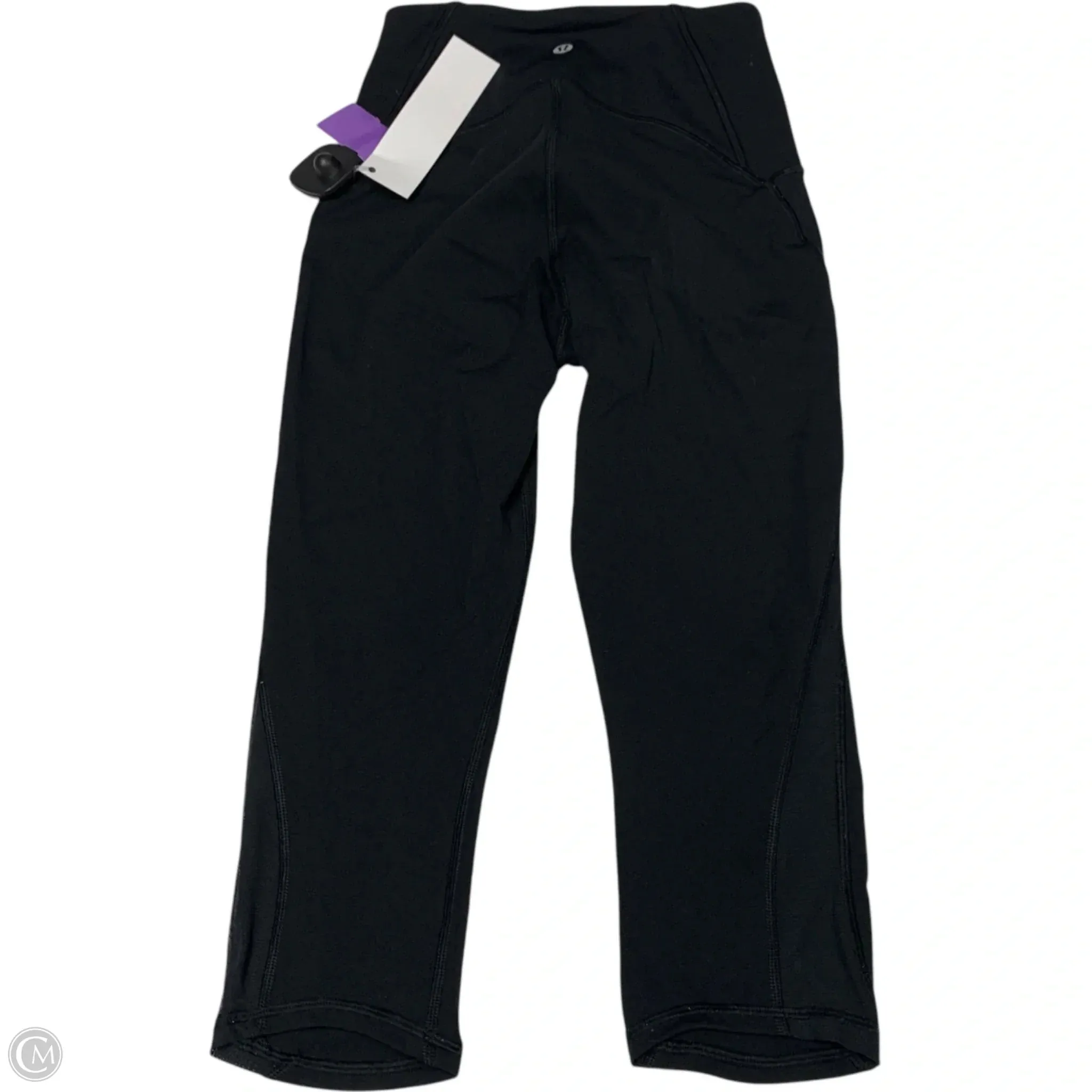 Athletic Leggings Capris By Lululemon In Black, Size: S