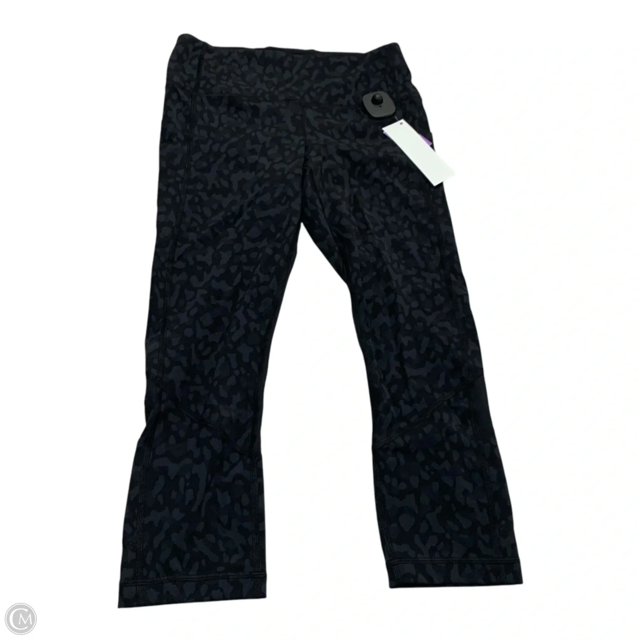 Athletic Leggings Capris By Lululemon In Grey, Size: S