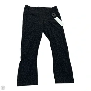 Athletic Leggings Capris By Lululemon In Grey, Size: S