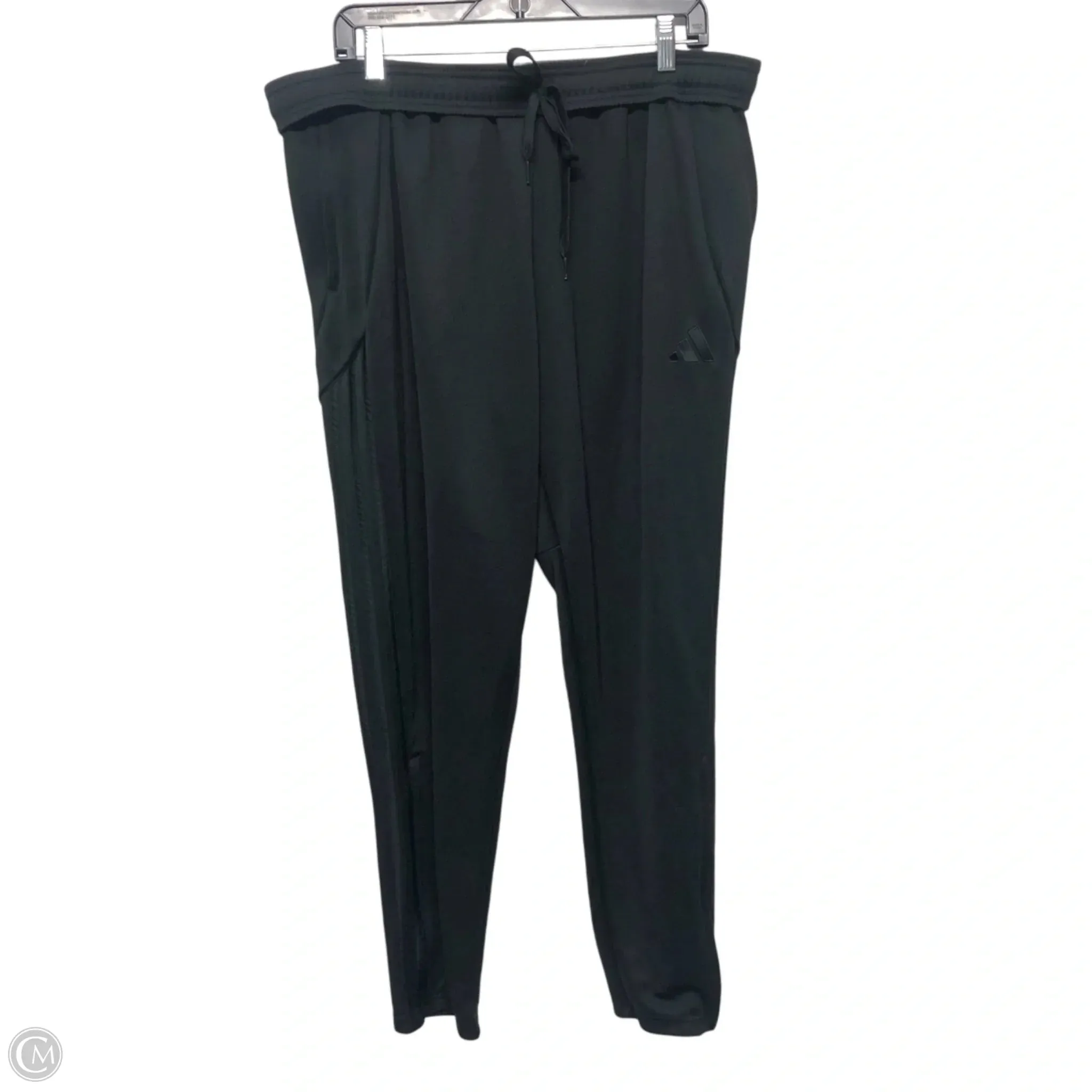 Athletic Pants By Adidas In Black, Size: 2x