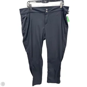Athletic Pants By Columbia In Black, Size: 16