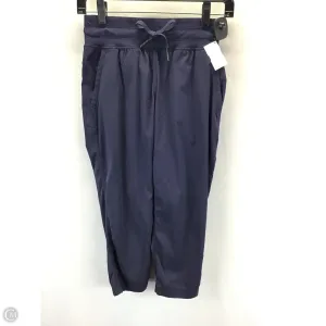Athletic Pants By Lululemon In Navy, Size: 2