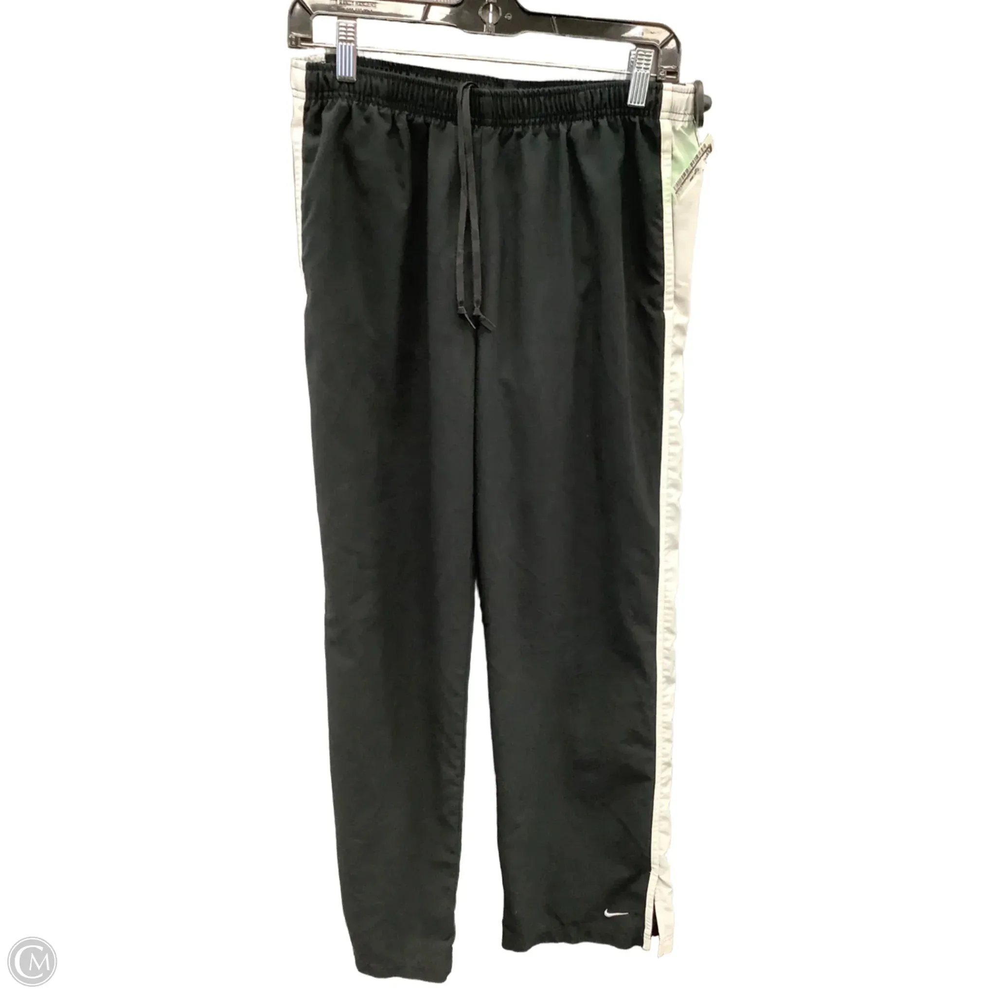 Athletic Pants By Nike In Black, Size: M