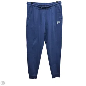 Athletic Pants By Nike In Blue, Size: L