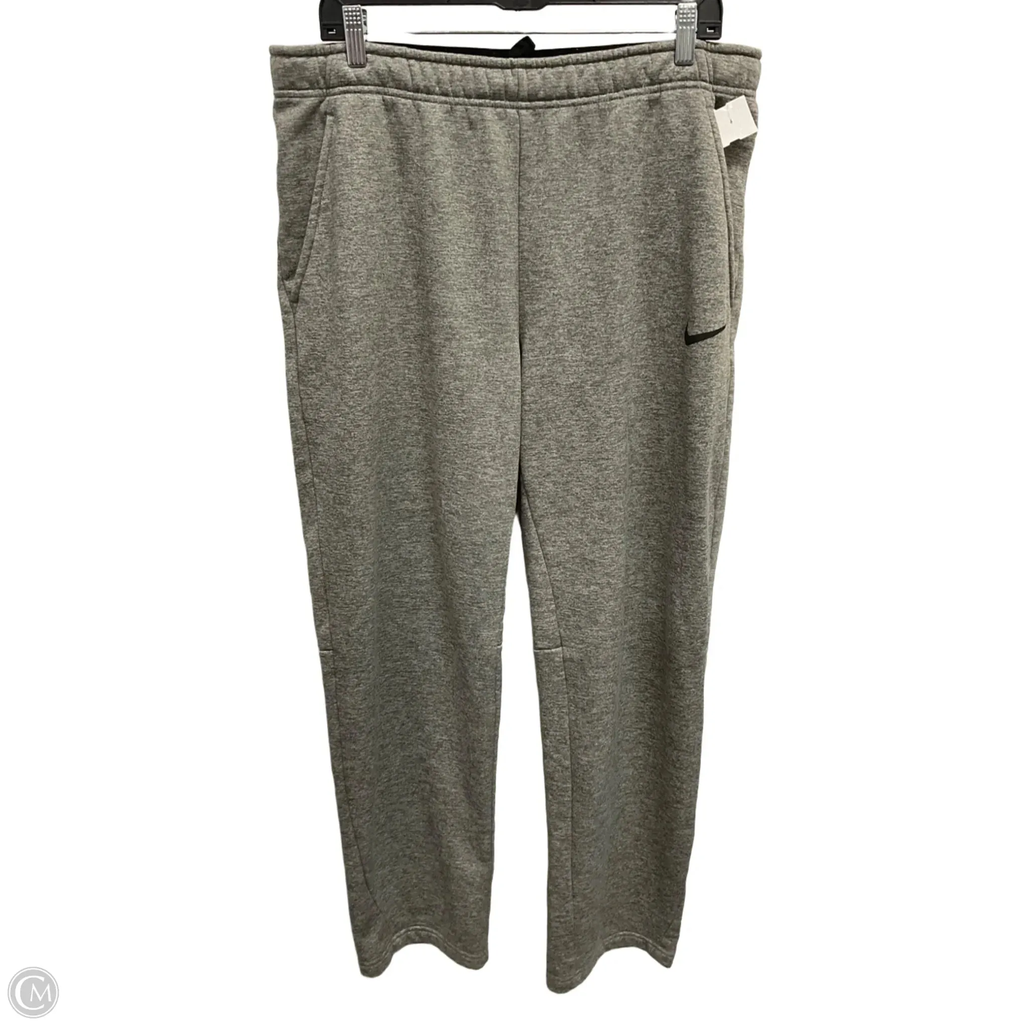 Athletic Pants By Nike In Grey, Size: Xl